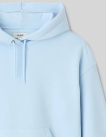 Sweat uni &agrave; capuche