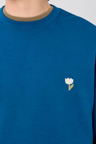 Sweat broderie poitrine