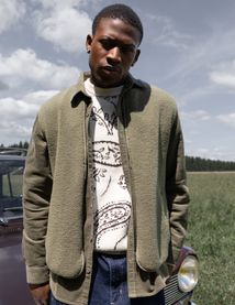 Blouson sans manches sherpa