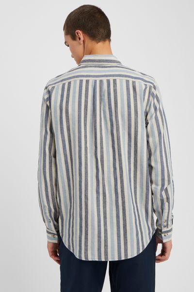 Chemise rayée droite