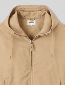 Blouson à capuche zippée