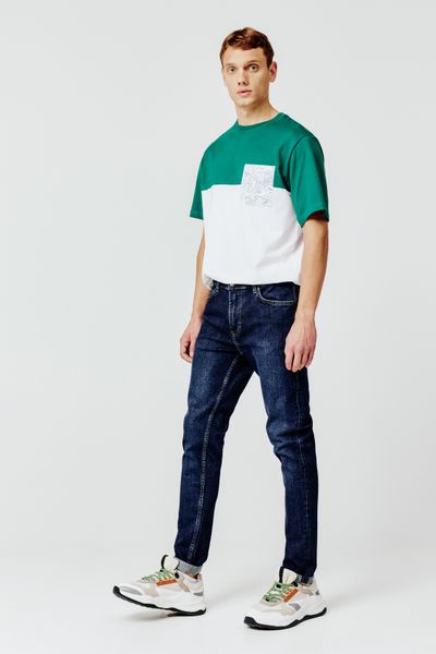 Jean slim basique stone foncé