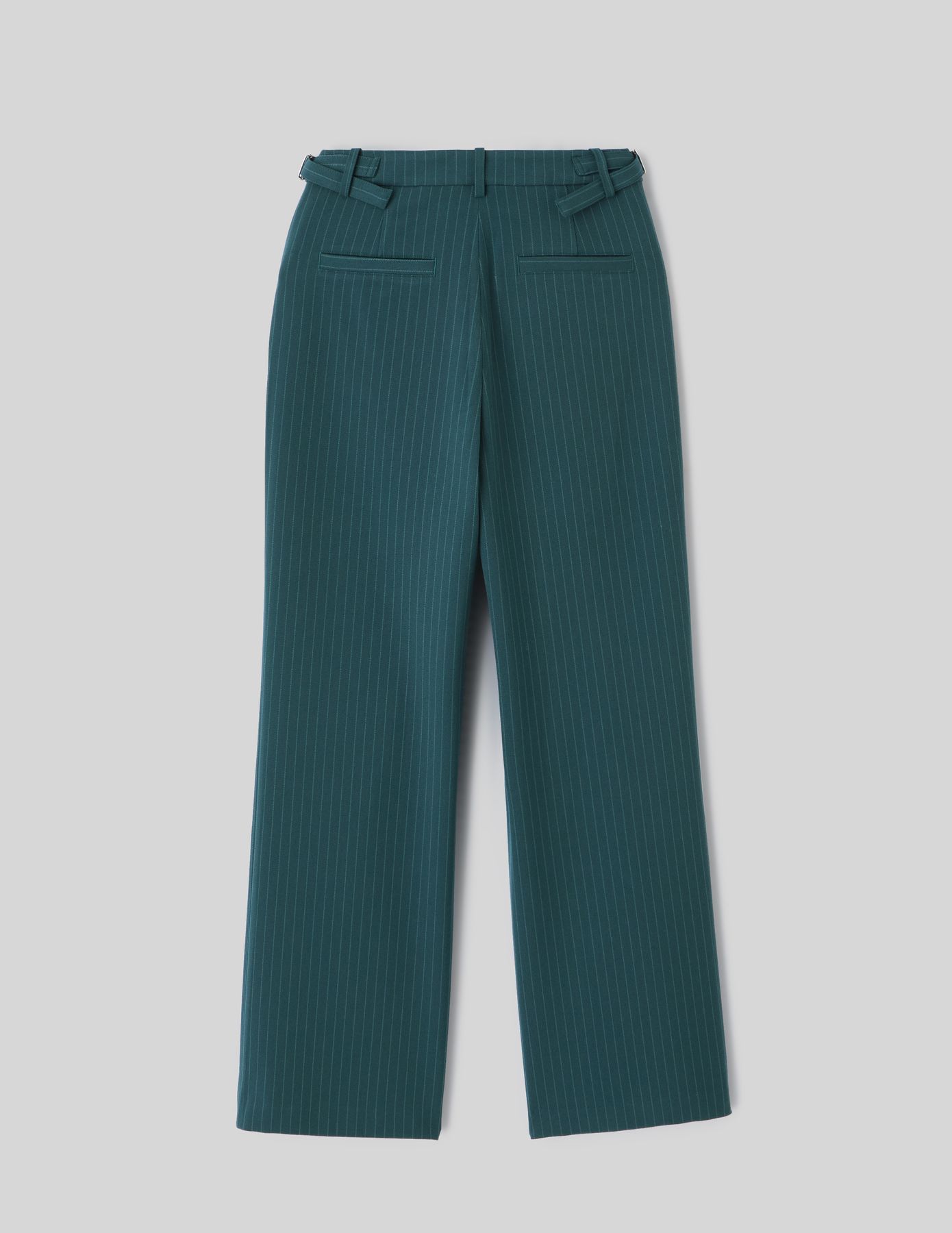 Pantalon tailleur en polyester recycl&eacute;