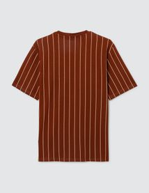 T-shirt rayures baseball