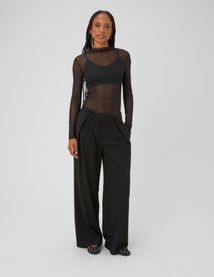 T-shirt r&eacute;sille strass