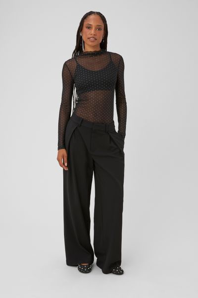 T-shirt r&eacute;sille strass