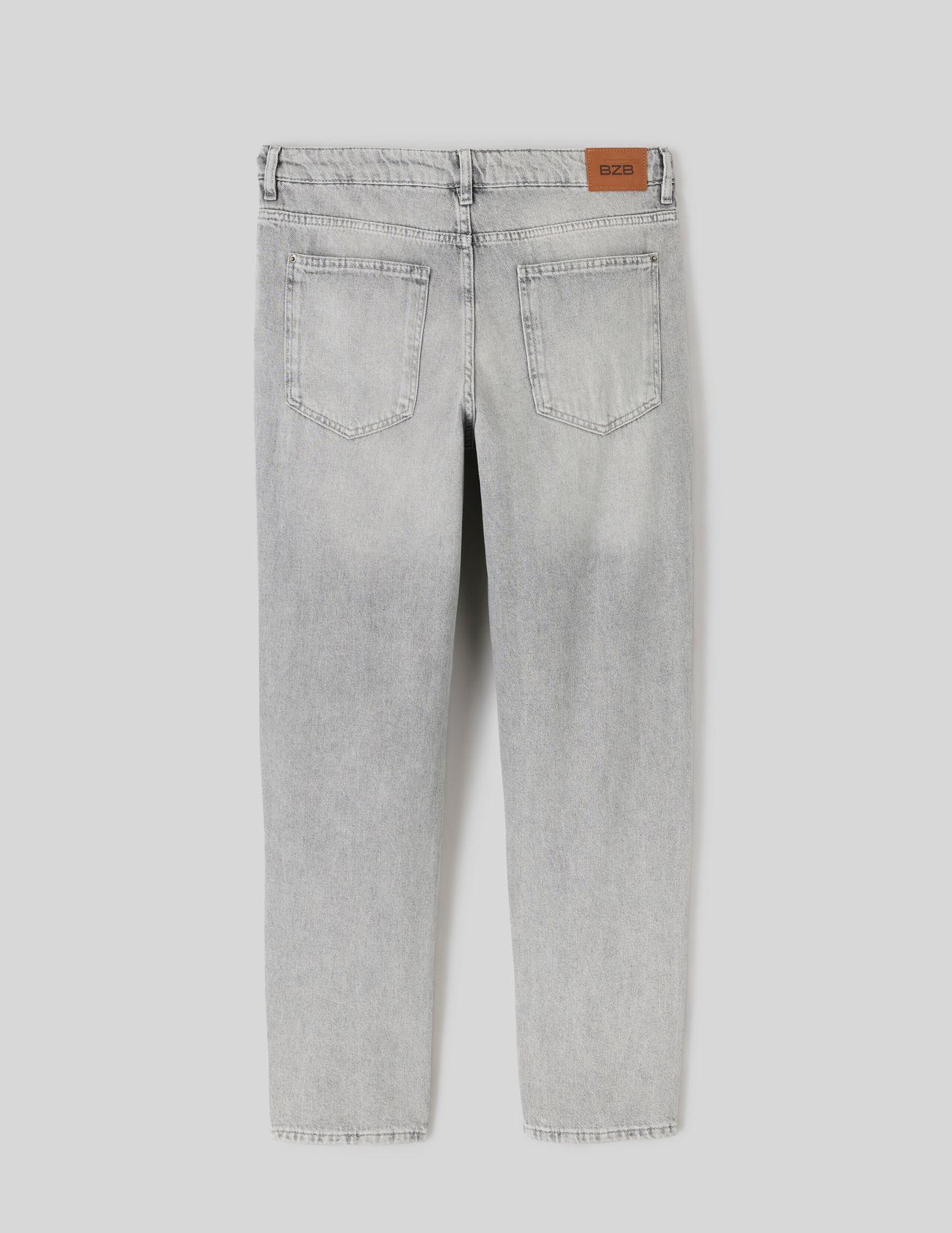 Jean relaxed gris