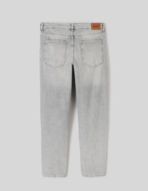 Jean relaxed gris