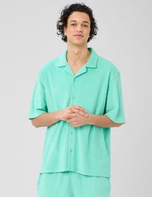 Chemise manches courtes &eacute;ponge
