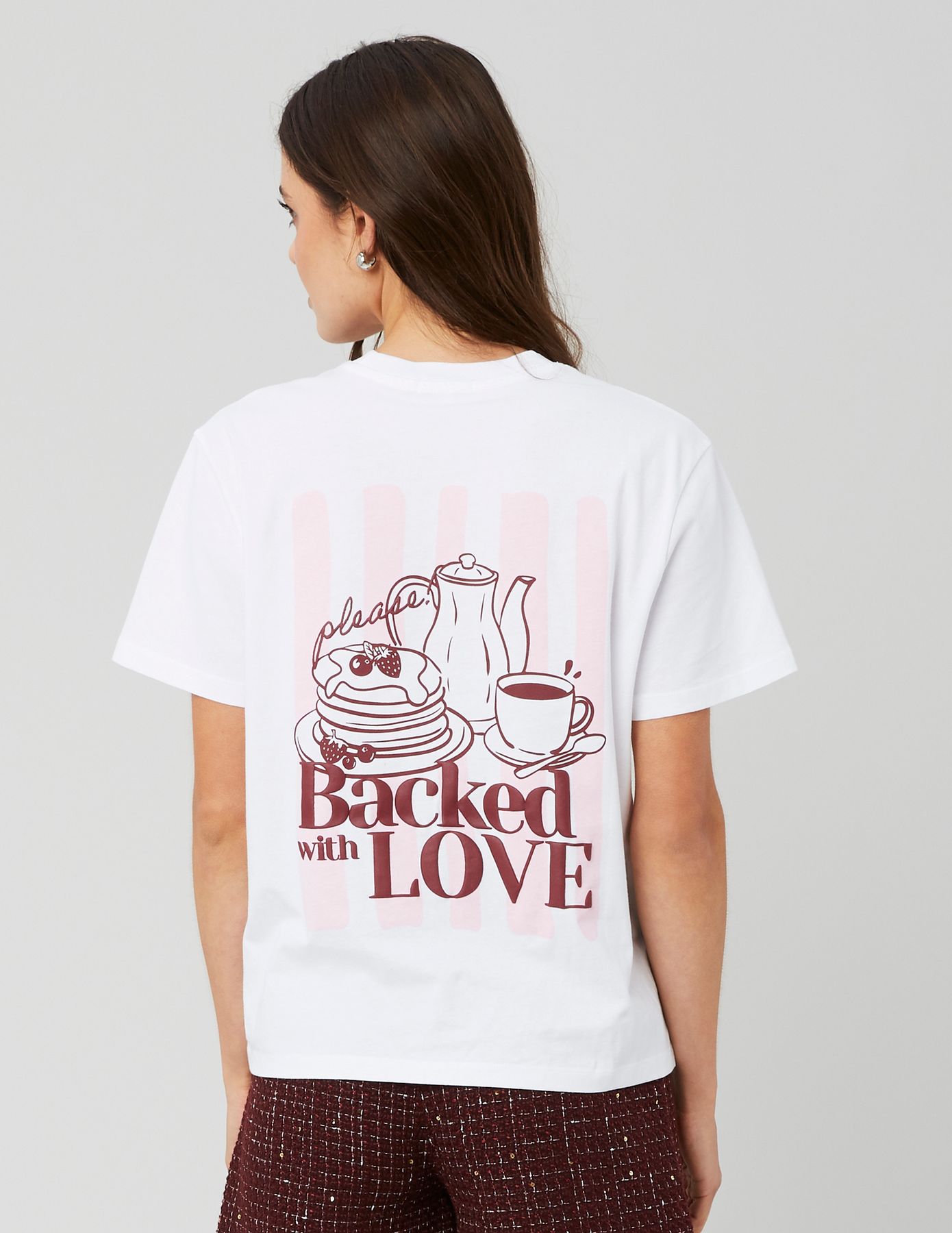 T-shirt imprimé devant/dos