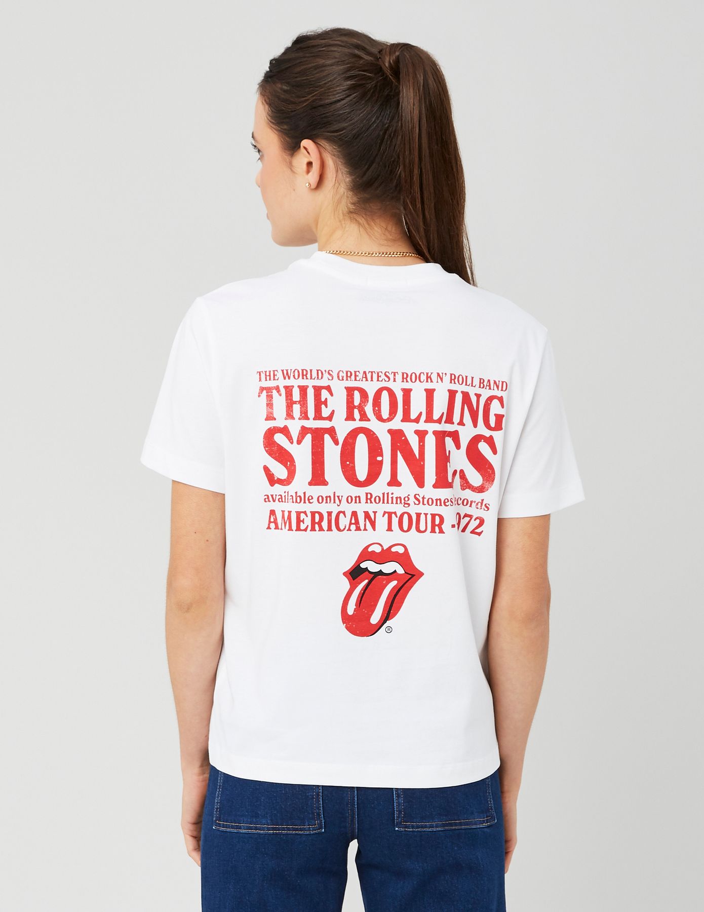 T-shirt imprimé licence Rolling Stones