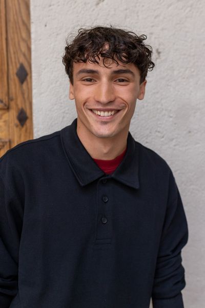 Sweat col polo gaufr&eacute;