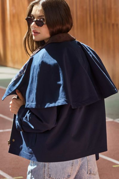Veste cape amovible