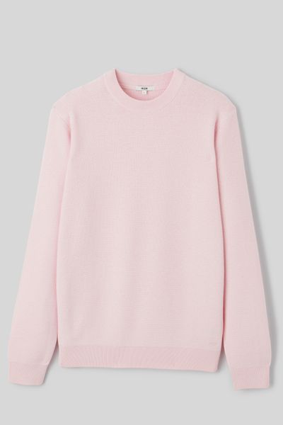 Pull matière fantaisie