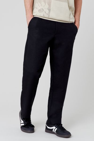 Pantalon de ville coton lin