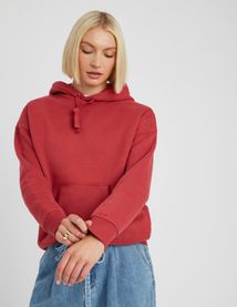 Sweat à capuche uni