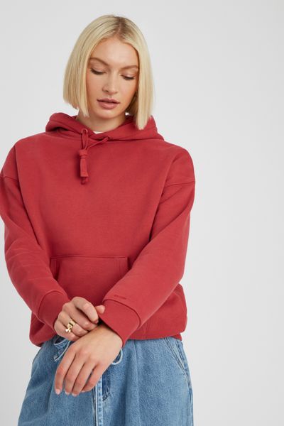 Sweat à capuche uni