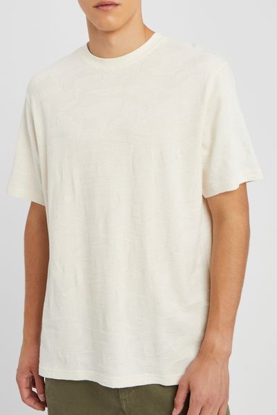 T-shirt jacquard camouflage