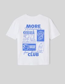 T-shirt imprimé devant/dos