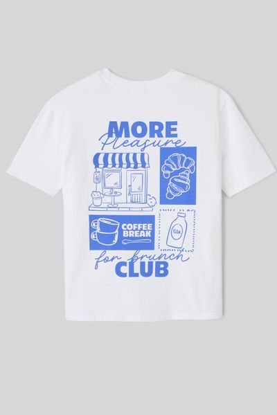 T-shirt imprimé devant/dos