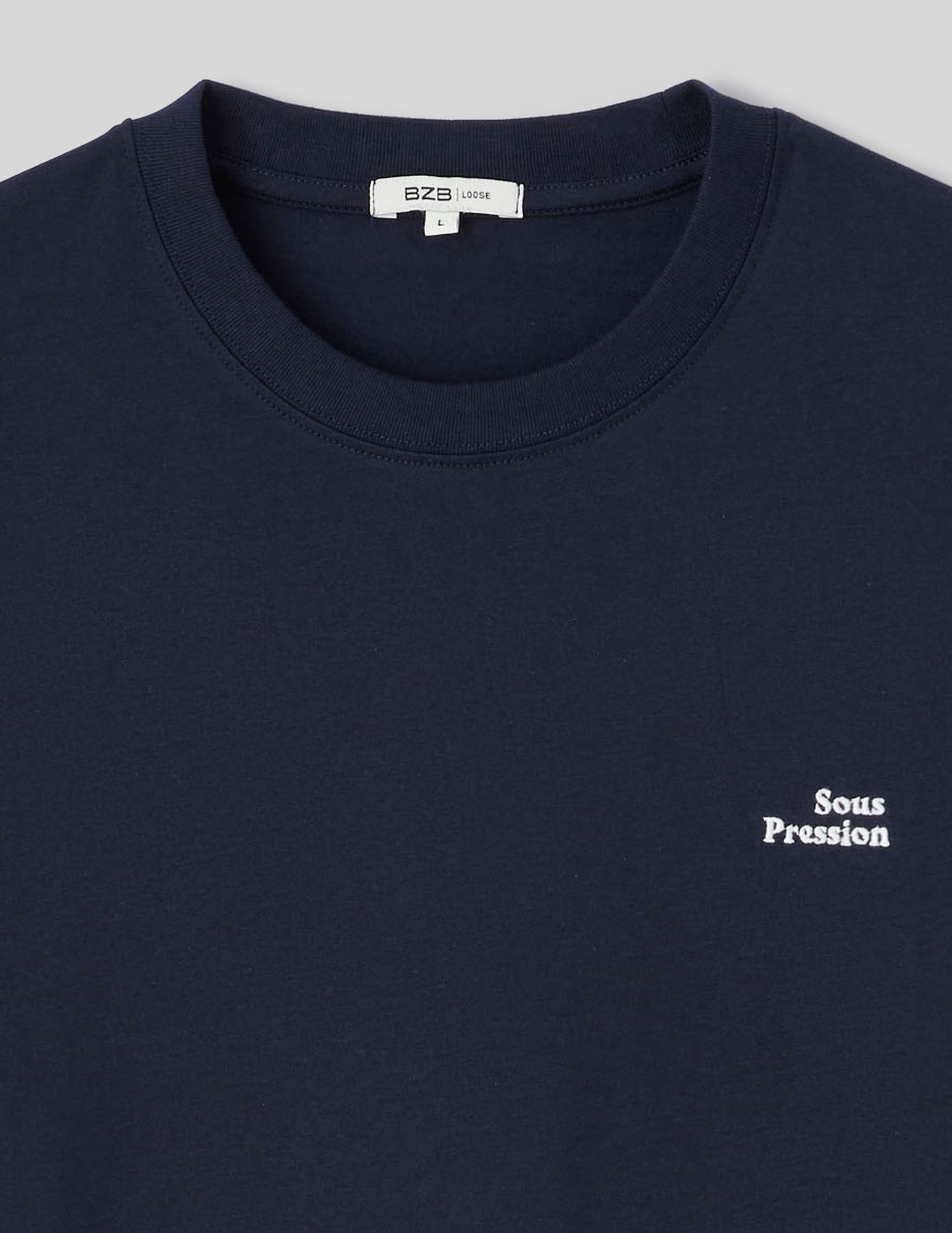 Tshirt brod&eacute; poitrine
