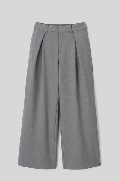Pantalon large à pinces
