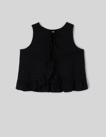 Top avec n&oelig;uds au dos