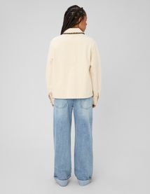 Veste brod&eacute;e