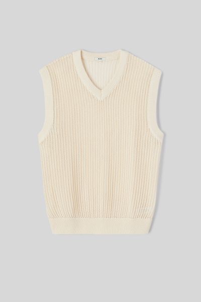 Pull uni sans manches