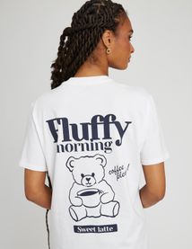 T-shirt imprimé devant/dos