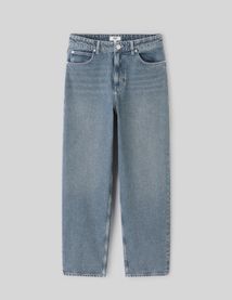 Pantalon jean loose bluegrey
