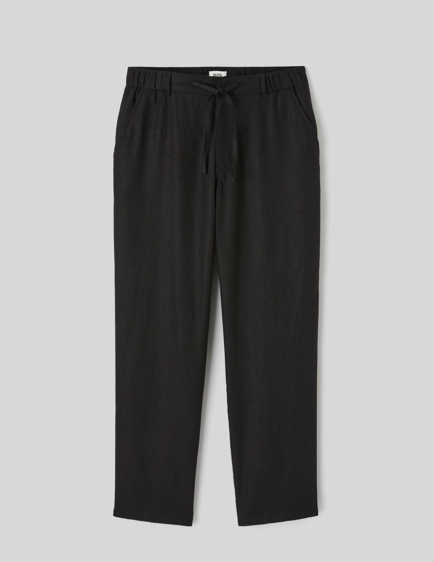Pantalon de ville fluide viscose lin