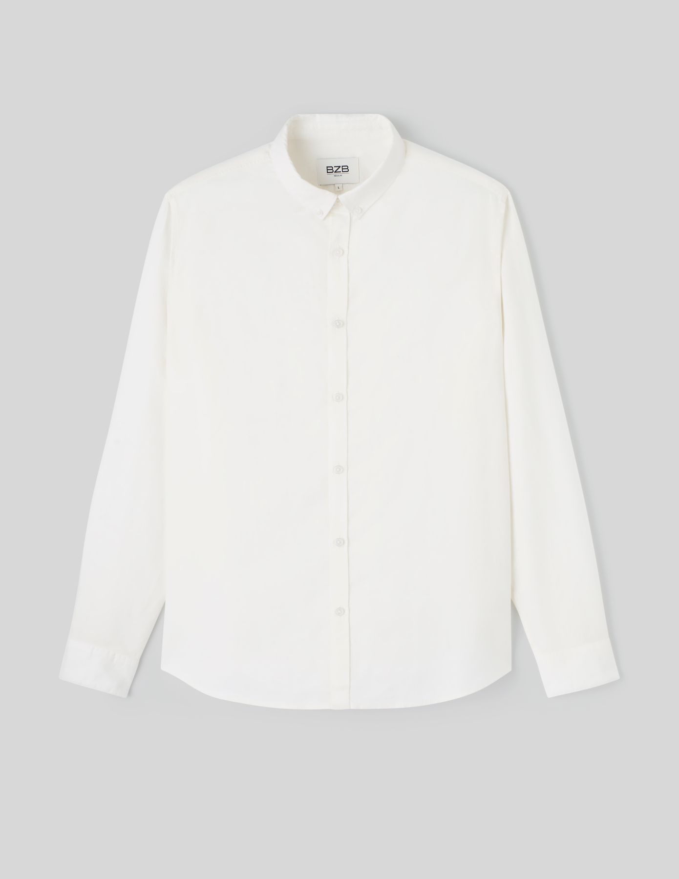 Chemise coton lin unie