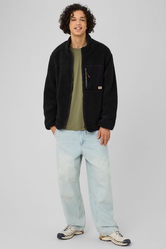 Veste zippée sherpa