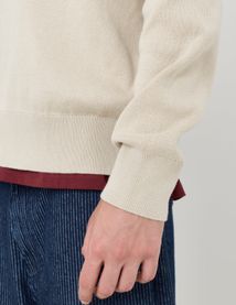 Pull col montant zippé