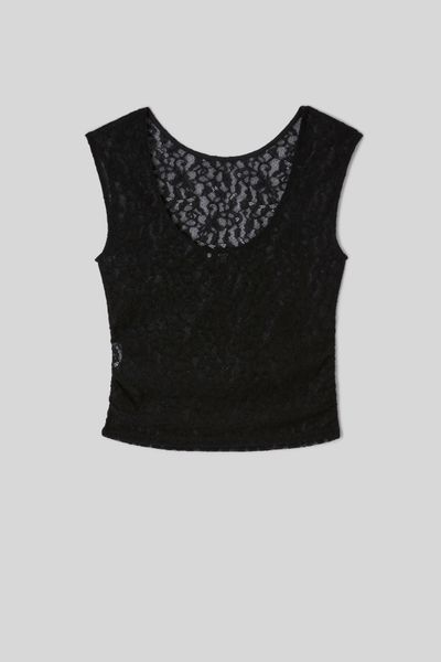Top en dentelle
