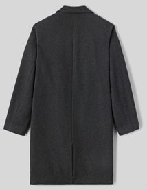 Manteau long en laine