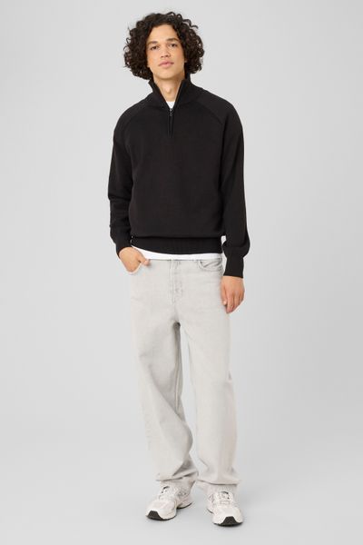 Pull col montant zipp&eacute;