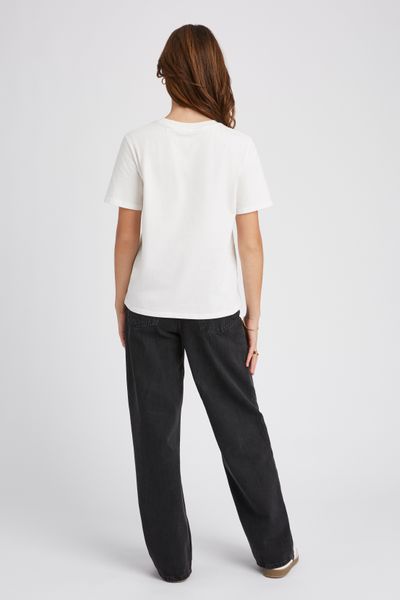 T-shirt brod&eacute; dor&eacute;