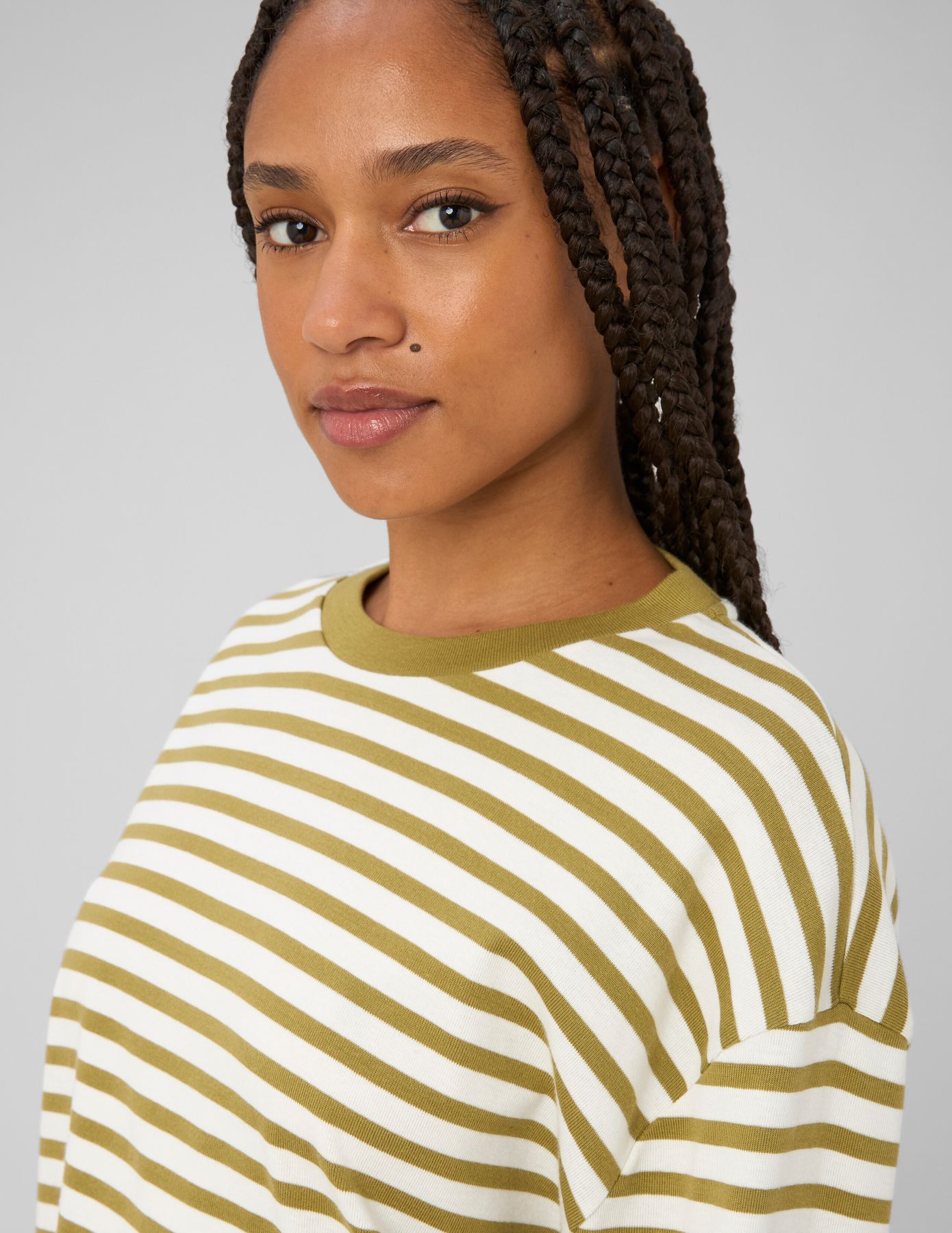 T-shirt manches longues ray&eacute;