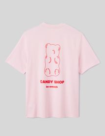 T-shirt imprimé devant dos