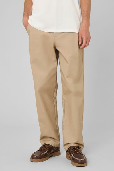 Pantalon chino &agrave; pinces