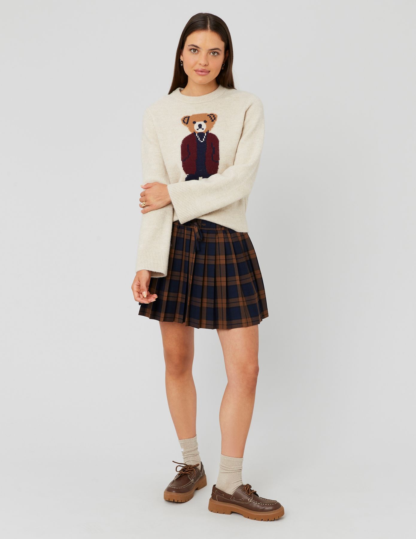 Pull jacquard ours