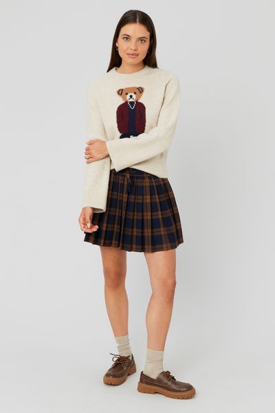 Pull jacquard ours