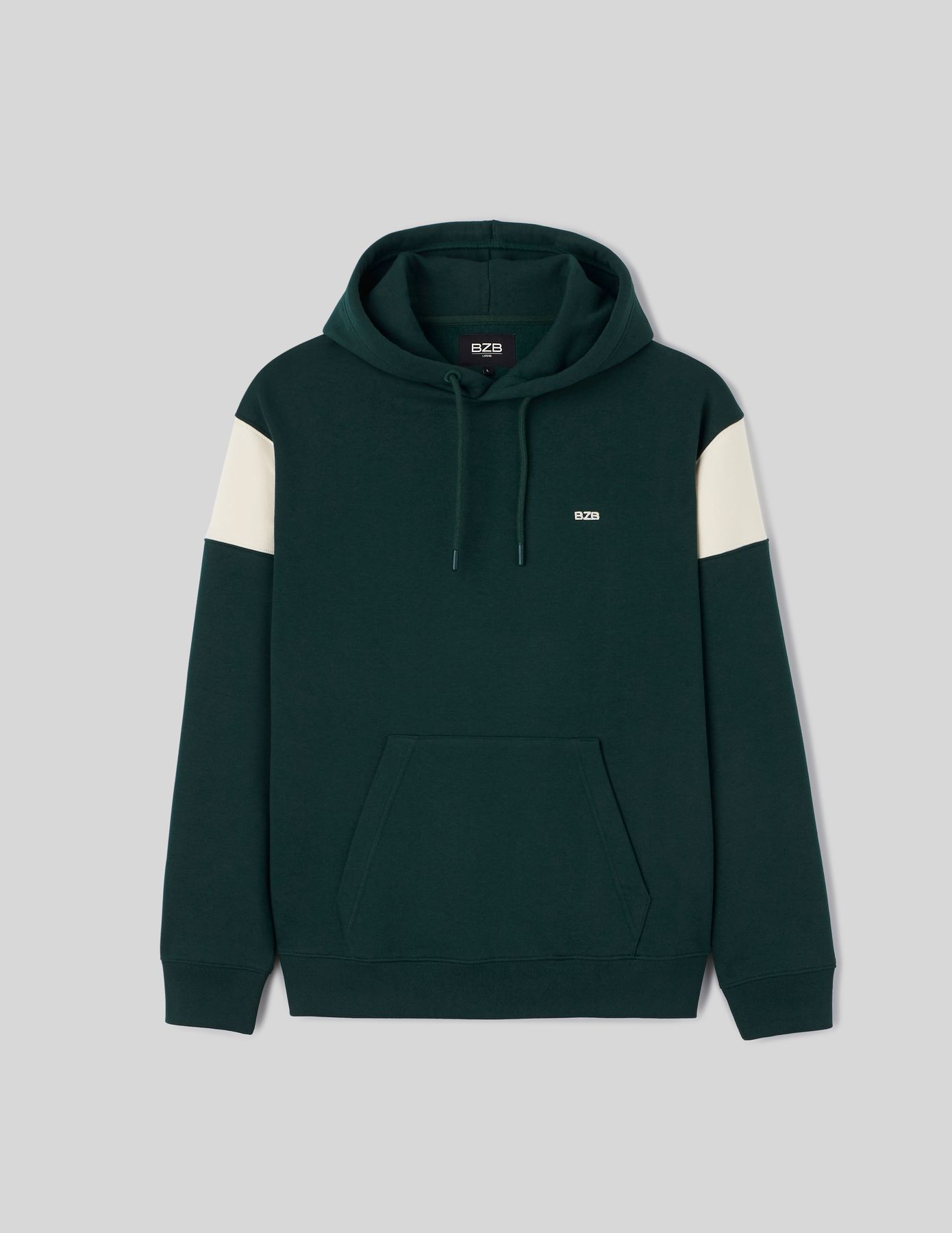 Sweat à capuche colorblock