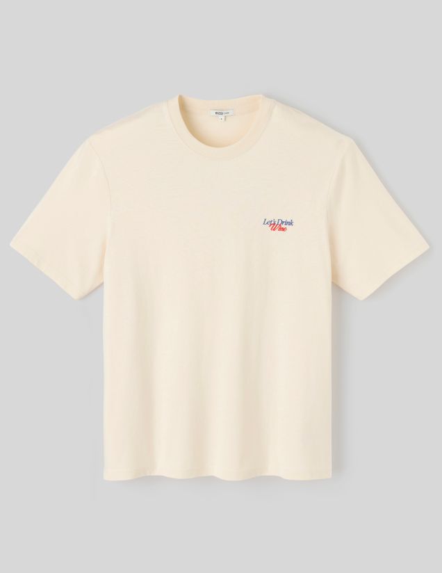 T-shirt imprimé devant dos