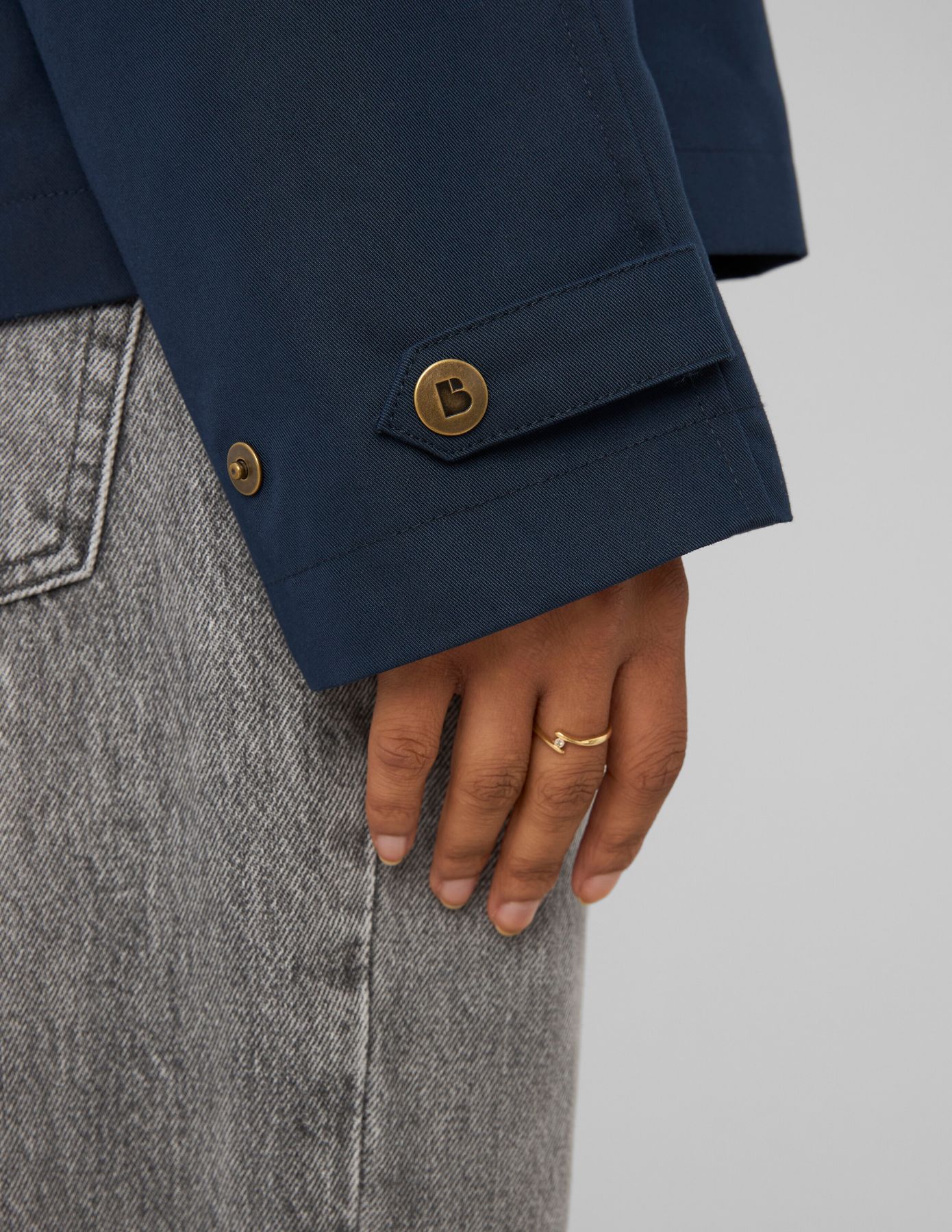 Veste cape amovible
