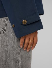 Veste cape amovible