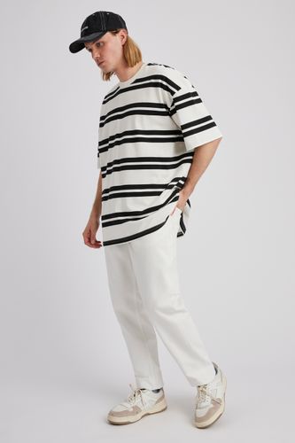 Jean relaxed couleur