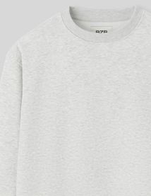 Sweat col rond uni